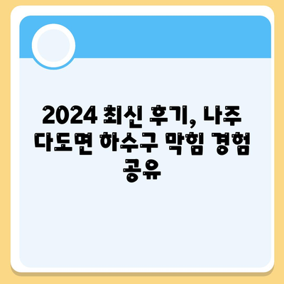 전라남도 나주시 다도면 하수구막힘 | 가격 | 비용 | 기름제거 | 싱크대 | 변기 | 세면대 | 역류 | 냄새차단 | 2024 후기