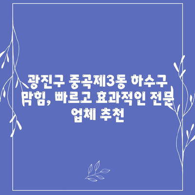 서울시 광진구 중곡제3동 하수구막힘 | 가격 | 비용 | 기름제거 | 싱크대 | 변기 | 세면대 | 역류 | 냄새차단 | 2024 후기