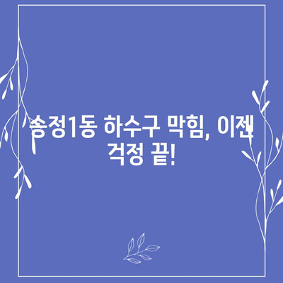 광주시 광산구 송정1동 하수구막힘 | 가격 | 비용 | 기름제거 | 싱크대 | 변기 | 세면대 | 역류 | 냄새차단 | 2024 후기