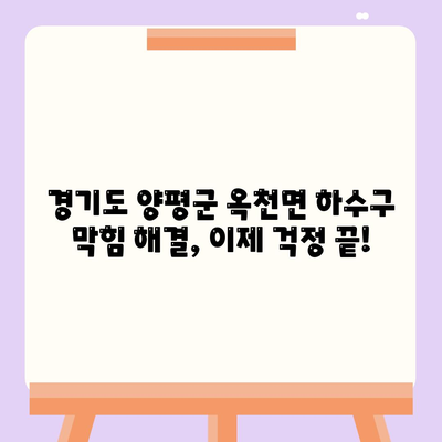 경기도 양평군 옥천면 하수구막힘 | 가격 | 비용 | 기름제거 | 싱크대 | 변기 | 세면대 | 역류 | 냄새차단 | 2024 후기