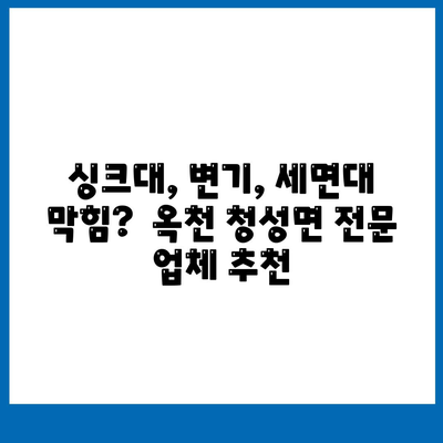 충청북도 옥천군 청성면 하수구막힘 | 가격 | 비용 | 기름제거 | 싱크대 | 변기 | 세면대 | 역류 | 냄새차단 | 2024 후기