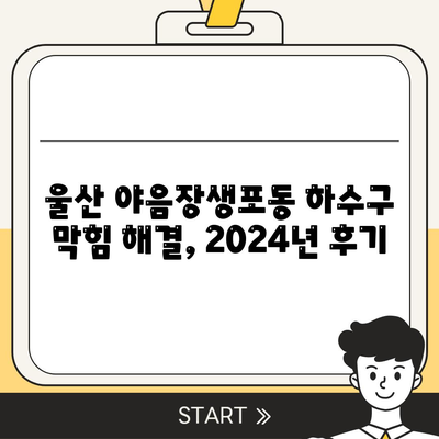 울산시 남구 야음장생포동 하수구막힘 | 가격 | 비용 | 기름제거 | 싱크대 | 변기 | 세면대 | 역류 | 냄새차단 | 2024 후기