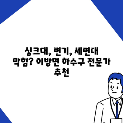 경상남도 창녕군 이방면 하수구막힘 | 가격 | 비용 | 기름제거 | 싱크대 | 변기 | 세면대 | 역류 | 냄새차단 | 2024 후기