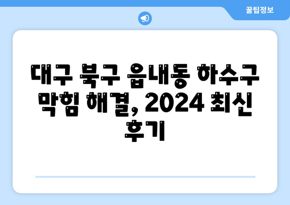 대구시 북구 읍내동 하수구막힘 | 가격 | 비용 | 기름제거 | 싱크대 | 변기 | 세면대 | 역류 | 냄새차단 | 2024 후기