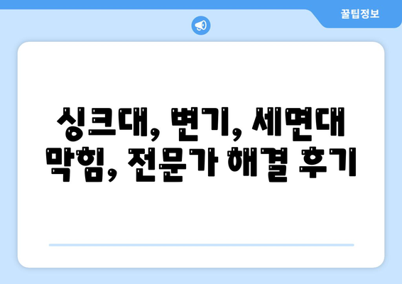 경기도 의정부시 송산1동 하수구막힘 | 가격 | 비용 | 기름제거 | 싱크대 | 변기 | 세면대 | 역류 | 냄새차단 | 2024 후기