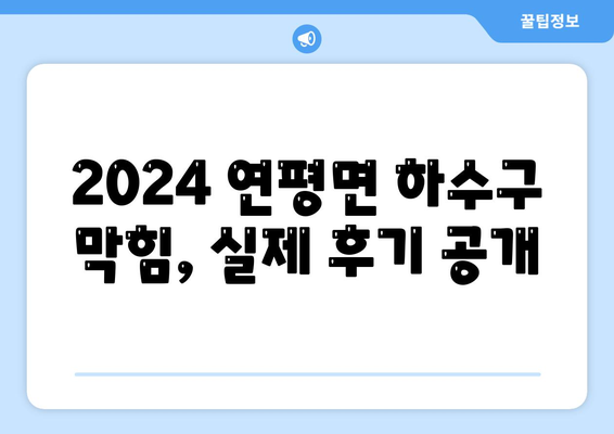 인천시 옹진군 연평면 하수구막힘 | 가격 | 비용 | 기름제거 | 싱크대 | 변기 | 세면대 | 역류 | 냄새차단 | 2024 후기