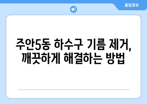 인천시 미추홀구 주안5동 하수구막힘 | 가격 | 비용 | 기름제거 | 싱크대 | 변기 | 세면대 | 역류 | 냄새차단 | 2024 후기