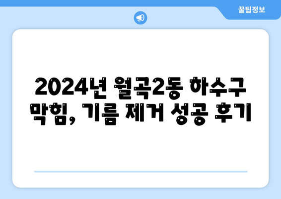 광주시 광산구 월곡2동 하수구막힘 | 가격 | 비용 | 기름제거 | 싱크대 | 변기 | 세면대 | 역류 | 냄새차단 | 2024 후기