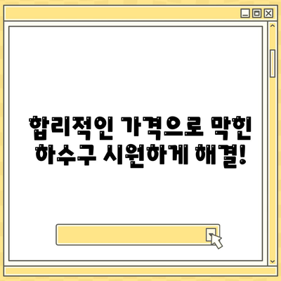 부산시 금정구 장전2동 하수구막힘 | 가격 | 비용 | 기름제거 | 싱크대 | 변기 | 세면대 | 역류 | 냄새차단 | 2024 후기