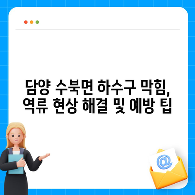 전라남도 담양군 수북면 하수구막힘 | 가격 | 비용 | 기름제거 | 싱크대 | 변기 | 세면대 | 역류 | 냄새차단 | 2024 후기