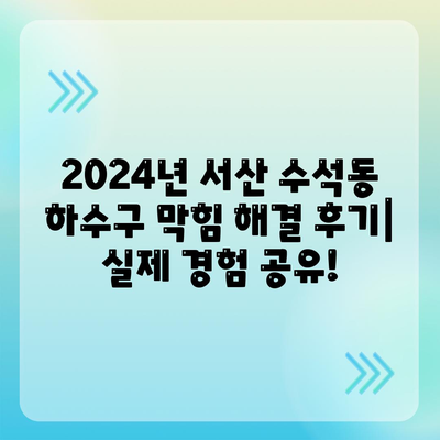 충청남도 서산시 수석동 하수구막힘 | 가격 | 비용 | 기름제거 | 싱크대 | 변기 | 세면대 | 역류 | 냄새차단 | 2024 후기