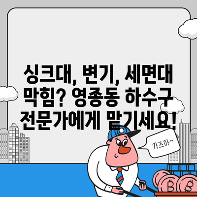 인천시 중구 영종동 하수구막힘 | 가격 | 비용 | 기름제거 | 싱크대 | 변기 | 세면대 | 역류 | 냄새차단 | 2024 후기