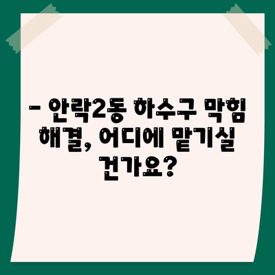 부산시 동래구 안락2동 하수구막힘 | 가격 | 비용 | 기름제거 | 싱크대 | 변기 | 세면대 | 역류 | 냄새차단 | 2024 후기