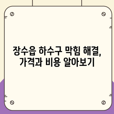 전라북도 장수군 장수읍 하수구막힘 | 가격 | 비용 | 기름제거 | 싱크대 | 변기 | 세면대 | 역류 | 냄새차단 | 2024 후기