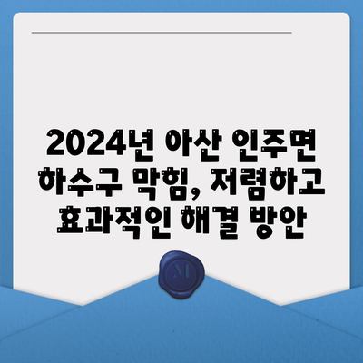 충청남도 아산시 인주면 하수구막힘 | 가격 | 비용 | 기름제거 | 싱크대 | 변기 | 세면대 | 역류 | 냄새차단 | 2024 후기