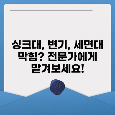 대전시 동구 대청동 하수구막힘 | 가격 | 비용 | 기름제거 | 싱크대 | 변기 | 세면대 | 역류 | 냄새차단 | 2024 후기