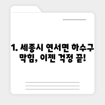 세종시 세종특별자치시 연서면 하수구막힘 | 가격 | 비용 | 기름제거 | 싱크대 | 변기 | 세면대 | 역류 | 냄새차단 | 2024 후기