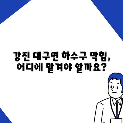 전라남도 강진군 대구면 하수구막힘 | 가격 | 비용 | 기름제거 | 싱크대 | 변기 | 세면대 | 역류 | 냄새차단 | 2024 후기