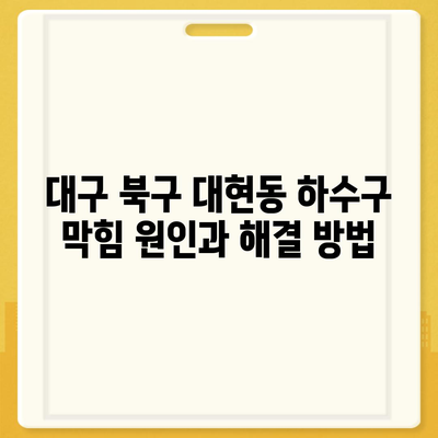 대구시 북구 대현동 하수구막힘 | 가격 | 비용 | 기름제거 | 싱크대 | 변기 | 세면대 | 역류 | 냄새차단 | 2024 후기