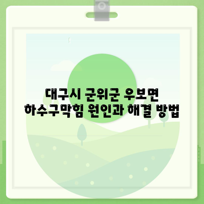 대구시 군위군 우보면 하수구막힘 | 가격 | 비용 | 기름제거 | 싱크대 | 변기 | 세면대 | 역류 | 냄새차단 | 2024 후기