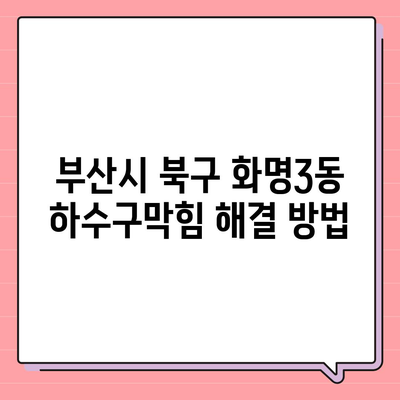 부산시 북구 화명3동 하수구막힘 | 가격 | 비용 | 기름제거 | 싱크대 | 변기 | 세면대 | 역류 | 냄새차단 | 2024 후기