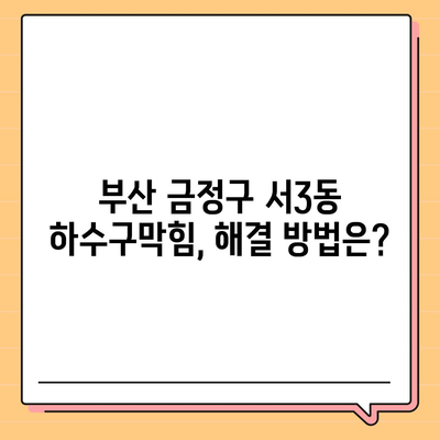 부산시 금정구 서3동 하수구막힘 | 가격 | 비용 | 기름제거 | 싱크대 | 변기 | 세면대 | 역류 | 냄새차단 | 2024 후기