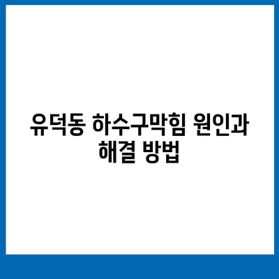 광주시 서구 유덕동 하수구막힘 | 가격 | 비용 | 기름제거 | 싱크대 | 변기 | 세면대 | 역류 | 냄새차단 | 2024 후기