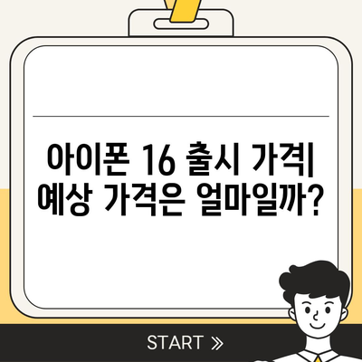 아이폰 16 역시 짝수 대박? 유출 디자인, 색상, 출시가격, 출시일