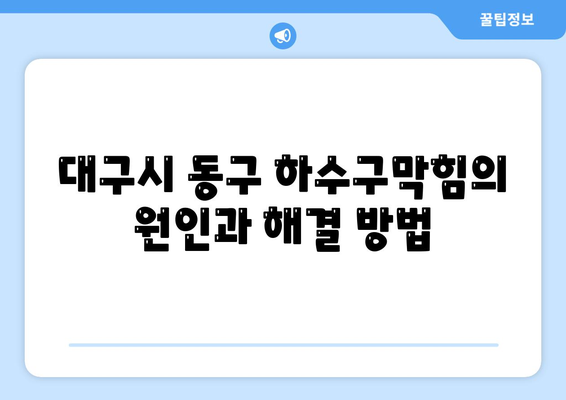 대구시 동구 안심2동 하수구막힘 | 가격 | 비용 | 기름제거 | 싱크대 | 변기 | 세면대 | 역류 | 냄새차단 | 2024 후기