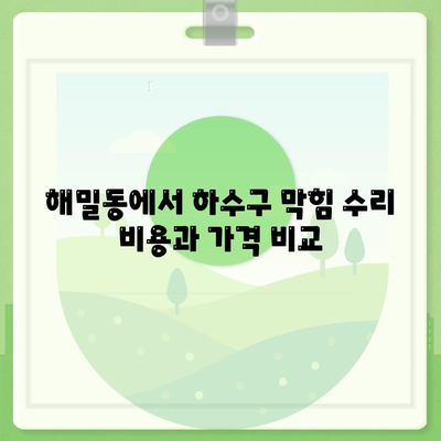 세종시 세종특별자치시 해밀동 하수구막힘 | 가격 | 비용 | 기름제거 | 싱크대 | 변기 | 세면대 | 역류 | 냄새차단 | 2024 후기