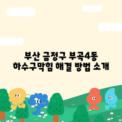 부산시 금정구 부곡4동 하수구막힘 | 가격 | 비용 | 기름제거 | 싱크대 | 변기 | 세면대 | 역류 | 냄새차단 | 2024 후기