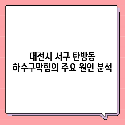 대전시 서구 탄방동 하수구막힘 | 가격 | 비용 | 기름제거 | 싱크대 | 변기 | 세면대 | 역류 | 냄새차단 | 2024 후기