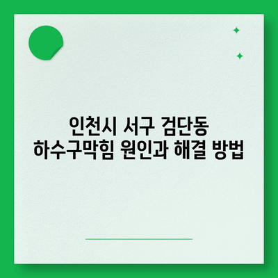 인천시 서구 검단동 하수구막힘 | 가격 | 비용 | 기름제거 | 싱크대 | 변기 | 세면대 | 역류 | 냄새차단 | 2024 후기