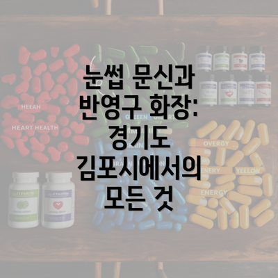 눈썹 문신과 반영구 화장: 경기도 김포시에서의 모든 것