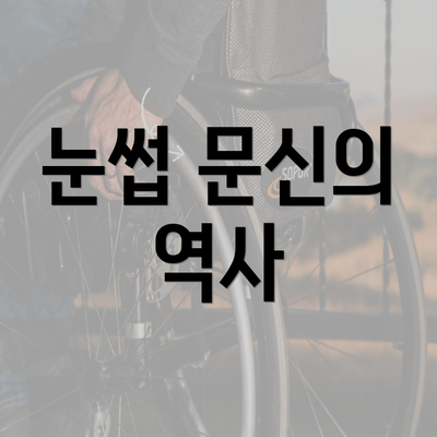 눈썹 문신의 역사