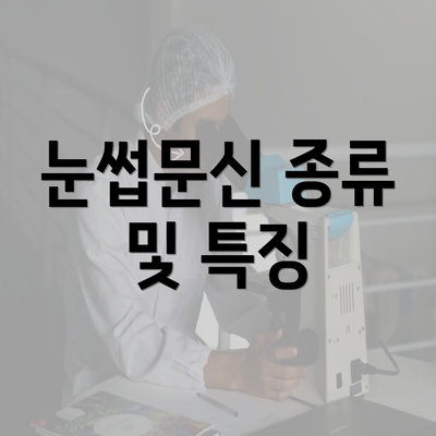 눈썹문신 종류 및 특징