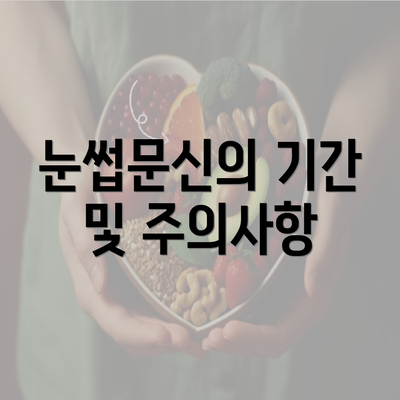 눈썹문신의 기간 및 주의사항