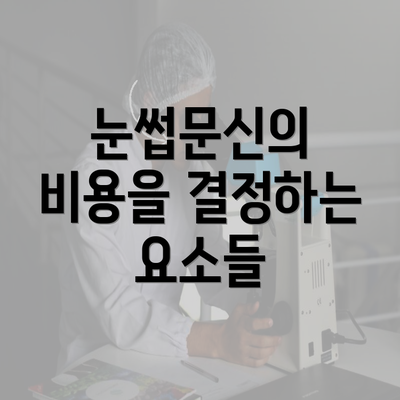 눈썹문신의 비용을 결정하는 요소들