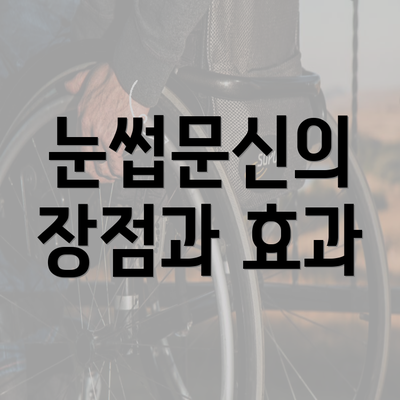 눈썹문신의 장점과 효과