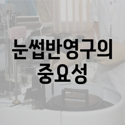 눈썹반영구의 중요성