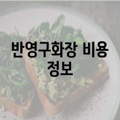 반영구화장 비용 정보