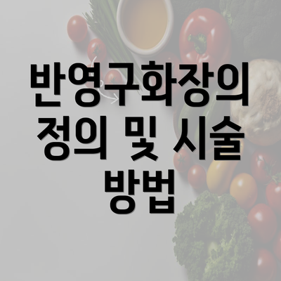 반영구화장의 정의 및 시술 방법