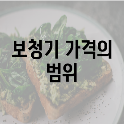 보청기 가격의 범위