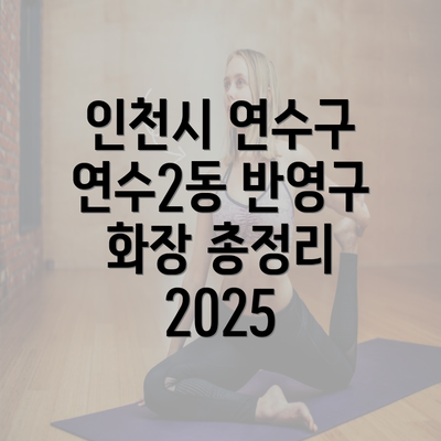 인천시 연수구 연수2동 반영구 화장 총정리 2025