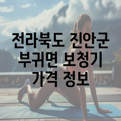 전라북도 진안군 부귀면 보청기 가격 정보