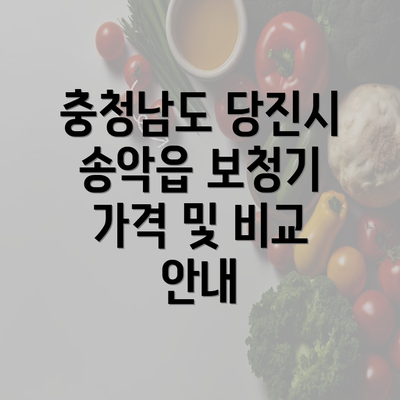 충청남도 당진시 송악읍 보청기 가격 및 비교 안내