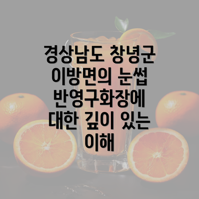 경상남도 창녕군 이방면의 눈썹 반영구화장에 대한 깊이 있는 이해