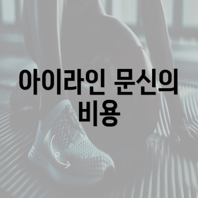 아이라인 문신의 비용