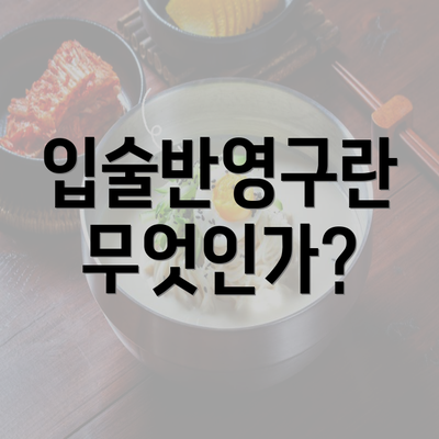 입술반영구란 무엇인가?