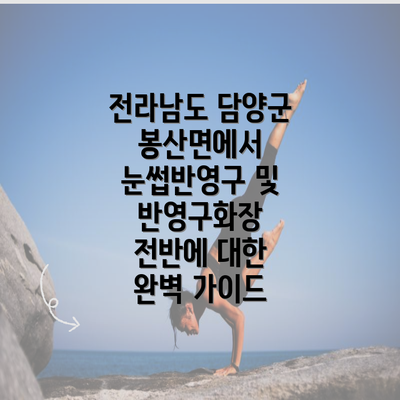 전라남도 담양군 봉산면에서 눈썹반영구 및 반영구화장 전반에 대한 완벽 가이드